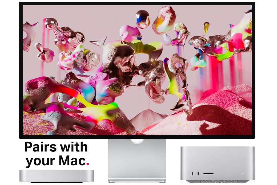 Studio Display Pairs With Your Mac